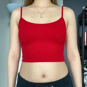 Brandy Melville Red Tank Top